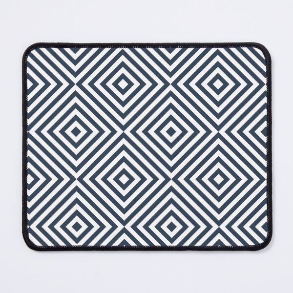 Item preview, White And Navy Chevron Burst Pattern designed and sold by pattern-archive.