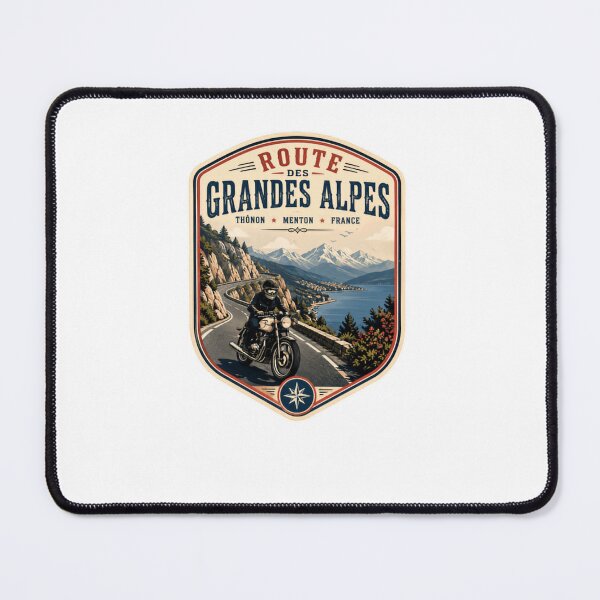 Item preview, Route Des Grandes Alpes Motorcycle Touring French Alps Adventure designed and sold by Simsimah26Parks.