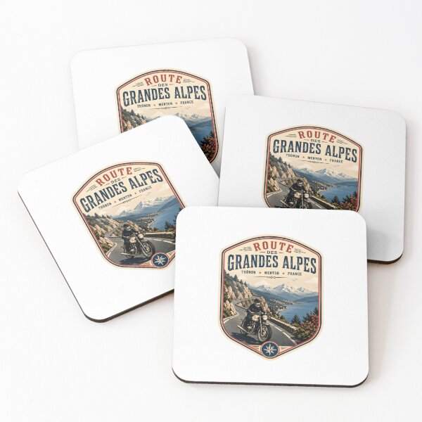 Item preview, Route Des Grandes Alpes Motorcycle Touring French Alps Adventure designed and sold by Simsimah26Parks.