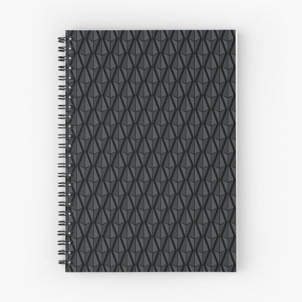 Item preview, Diamond Chainmail Print 1 - Medieval Grey & Black designed and sold by Daniel Bevis Design.