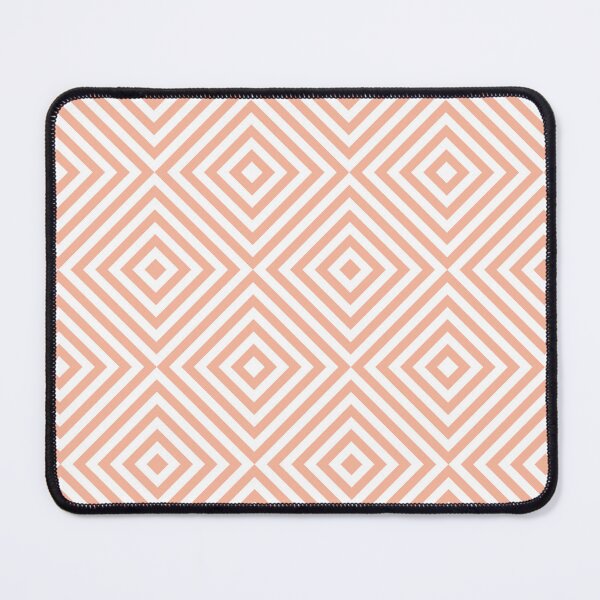 Item preview, White And Peach Chevron Burst Pattern designed and sold by pattern-archive.