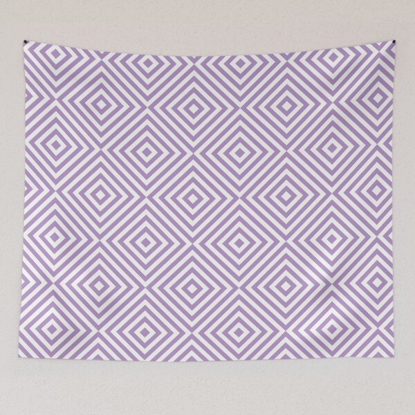 Item preview, White And Purple Chevron Burst Pattern designed and sold by pattern-archive.
