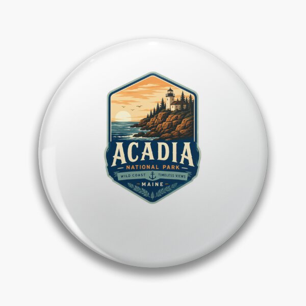 Item preview, Acadia National Park Wild Coast Timeless Views Maine Traveler Souvenir designed and sold by Simsimah26Parks.