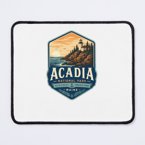 Item preview, Acadia National Park Wild Coast Timeless Views Maine Traveler Souvenir designed and sold by Simsimah26Parks.