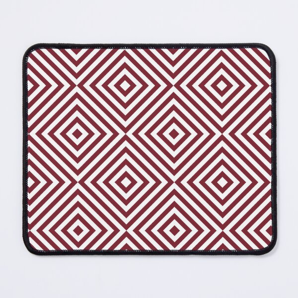 Item preview, White And Red Chevron Burst Pattern designed and sold by pattern-archive.