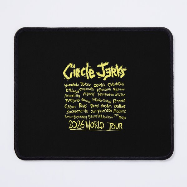 Item preview, Circle Jerks 2026 World Tour Grunge Logo designed and sold by CharlesZachars.