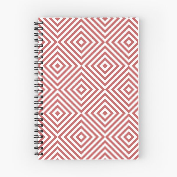 Item preview, White And Pastel Red Chevron Burst Pattern designed and sold by pattern-archive.