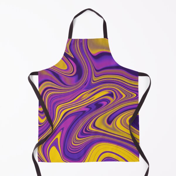 Item preview, Vibrant Purple and Yellow Liquid Marble Abstract Background designed and sold by Happyabstract.
