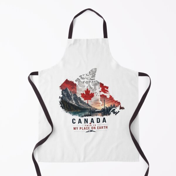 Item preview, Canada Map Travel Art My Place On Earth designed and sold by JMDG Studio.