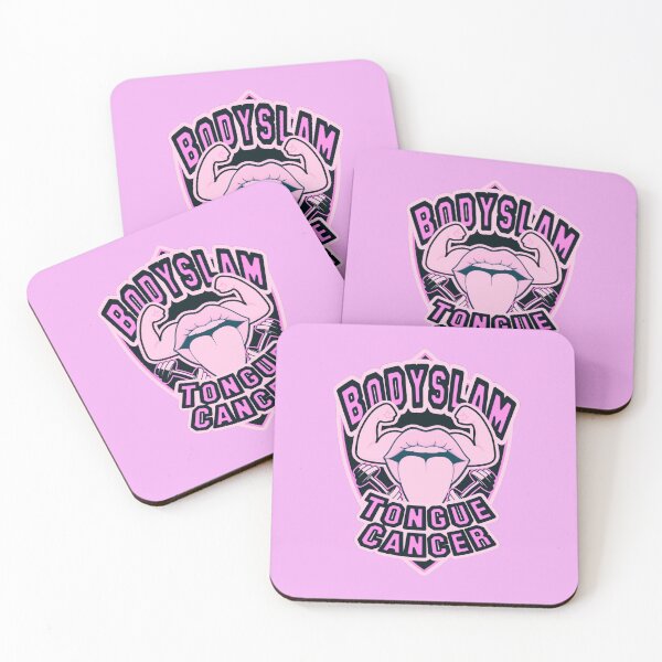 Item preview, Bodyslam Tongue Cancer - Pink designed and sold by SensationalLJ.