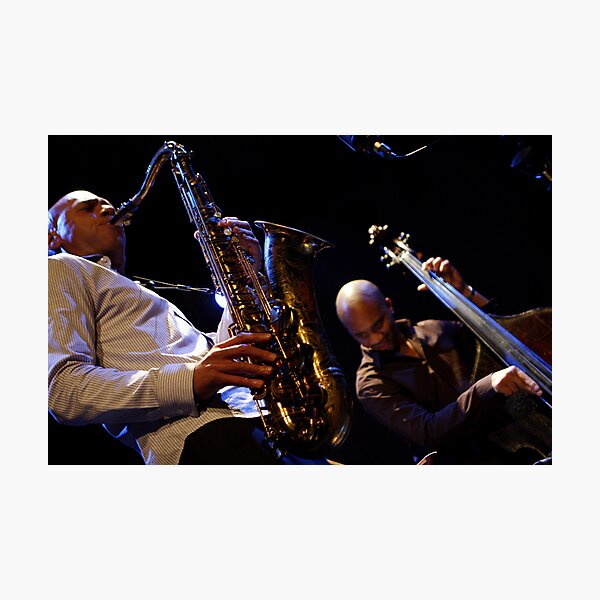 Joshua Redman and Reuben Rogers Photographic Print
