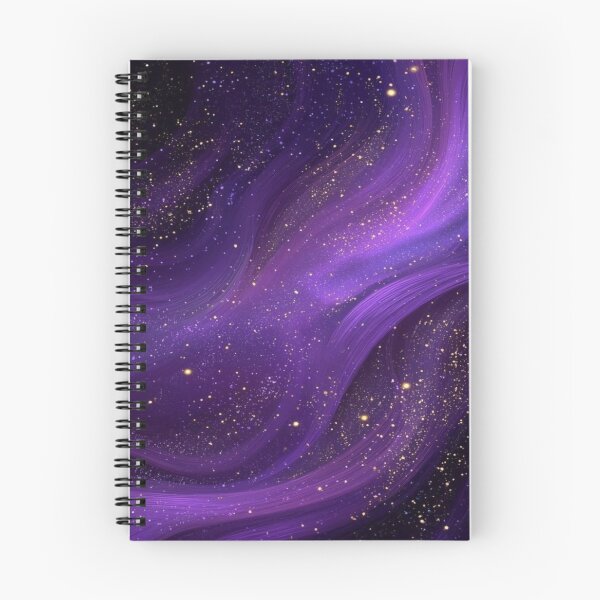 Item preview, Purple Galaxy Nebula Star Background Artwork  designed and sold by NivyasArtistry.