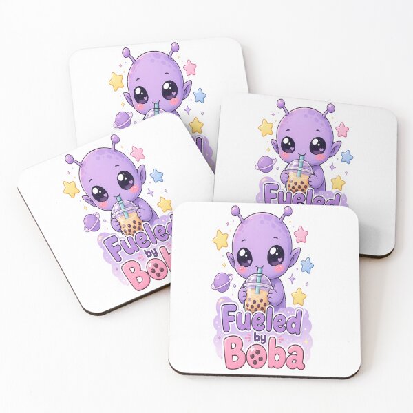 Item preview, Fueled by Boba Cute Alien designed and sold by Ruamid.