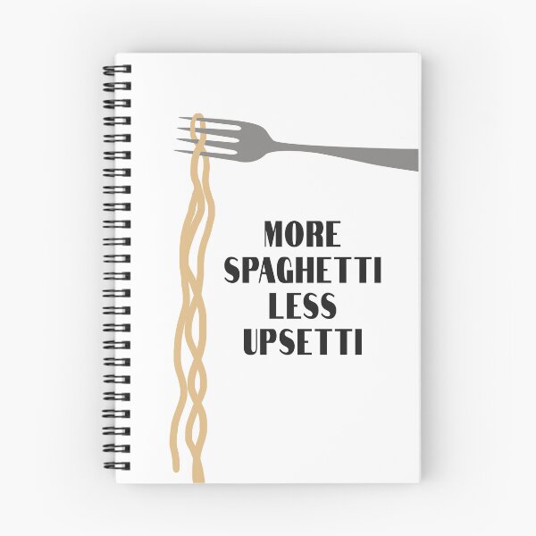 Item preview, more spaghetti less upsetti designed and sold by zeeminimal.
