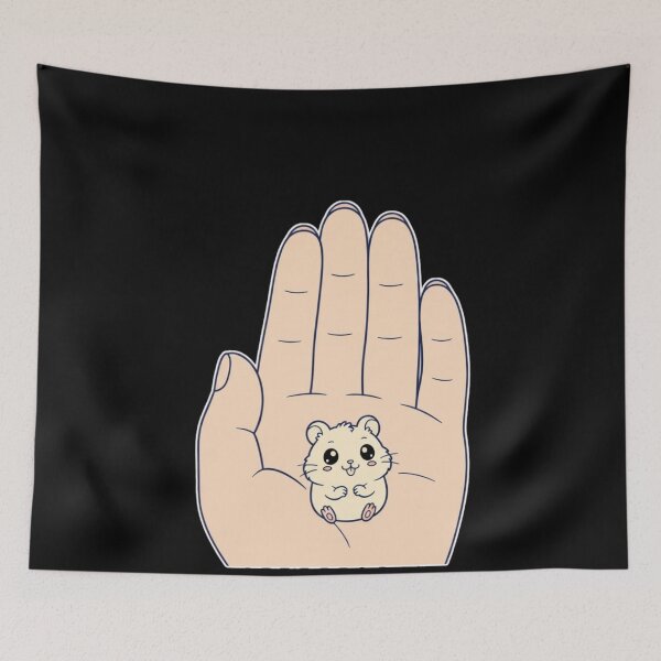 Item preview, Tiny Hamster in Hand - Cute Dwarf Hamster Mom Gift designed and sold by Cust-tshirts.