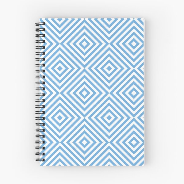 Item preview, White And Sky Blue Chevron Burst Pattern designed and sold by pattern-archive.