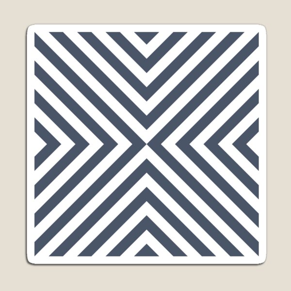 Item preview, White And Slate Chevron Burst Pattern designed and sold by pattern-archive.