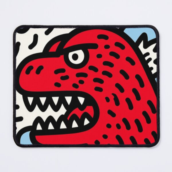 Item preview, Red Dragon Deadline: When the Mascot Tries to Quit but the Background Won’t Let It designed and sold by Print Fiction.