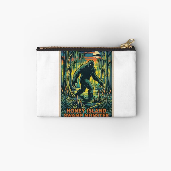 Item preview, Honey Island Swamp Monster Pop Art Poster | Louisiana Cajun Sasquatch Cryptid  designed and sold by redsharkuk.