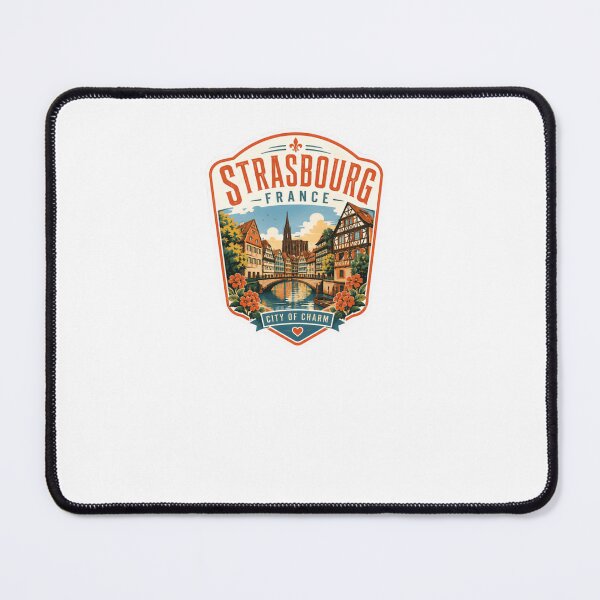 Item preview, Strasbourg France City Of Charm European Travel Souvenir designed and sold by Simsimah26Parks.