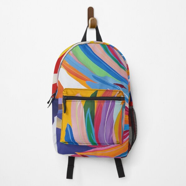Item preview, Vibrant Multicolour Feathered Elegant Swan designed and sold by Pierce Millington Gallery.