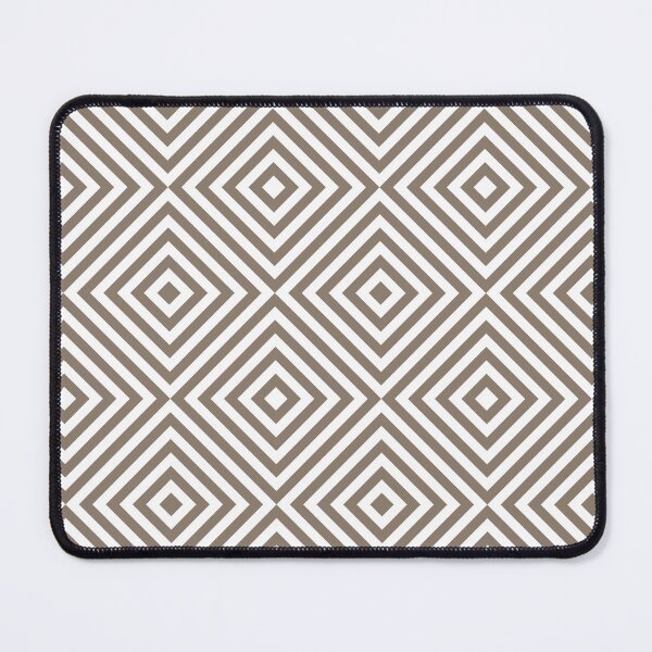 Item preview, White And Taupe Chevron Burst Pattern designed and sold by pattern-archive.