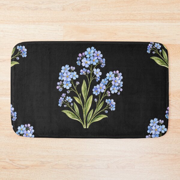 Item preview, Minimal Forget-Me-Not Botanical Watercolor designed and sold by ColorSplash123.