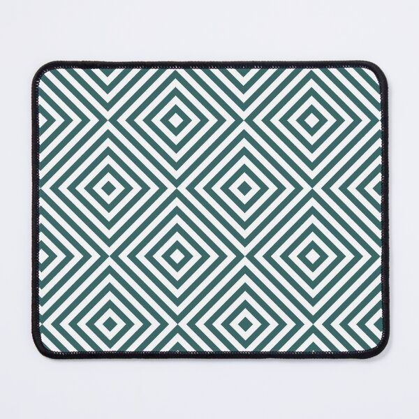 Item preview, White And Teal Chevron Burst Pattern designed and sold by pattern-archive.
