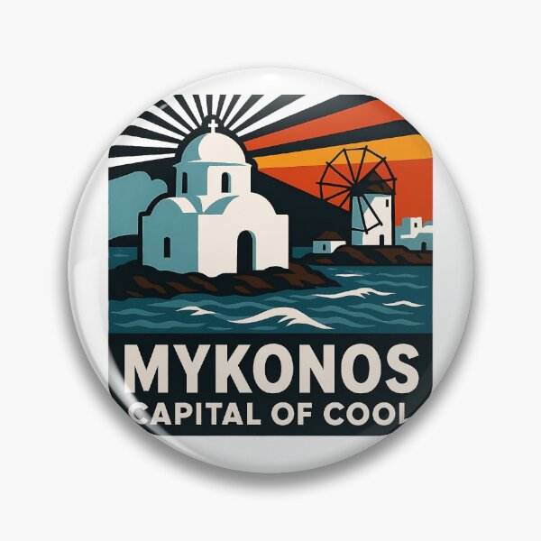Item preview, Mykonos Greece designed and sold by OzzFrequency.