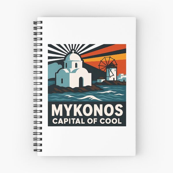 Item preview, Mykonos Greece designed and sold by OzzFrequency.