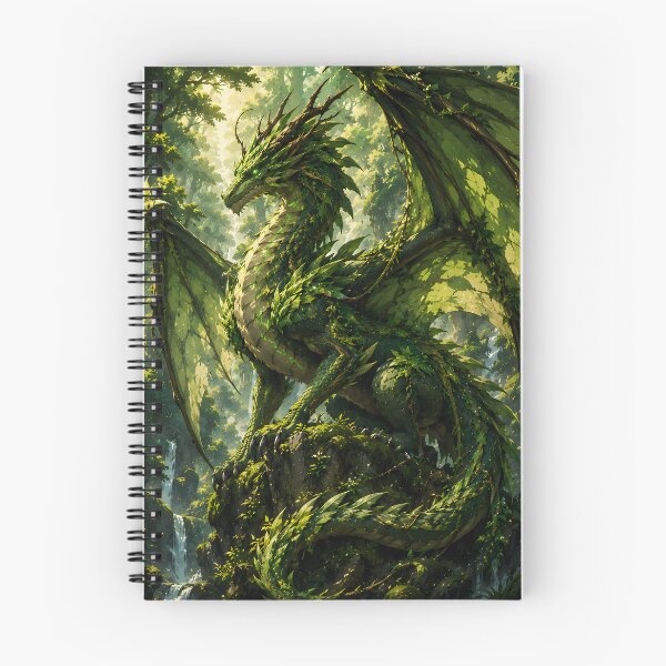 Item preview, Forest Dragon | Enchanted Woodland Dragon Digital Art | Fantasy Nature Dragon Illustration | Magical Forest Creature designed and sold by Strange man.