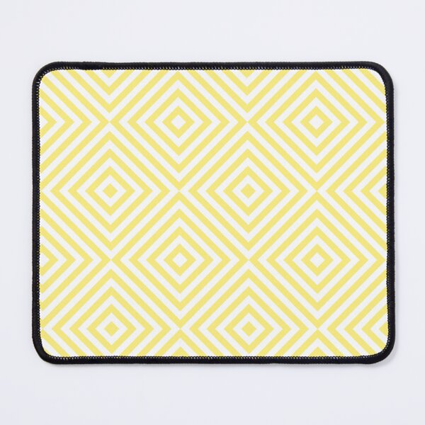 Item preview, White And Yellow Chevron Burst Pattern designed and sold by pattern-archive.