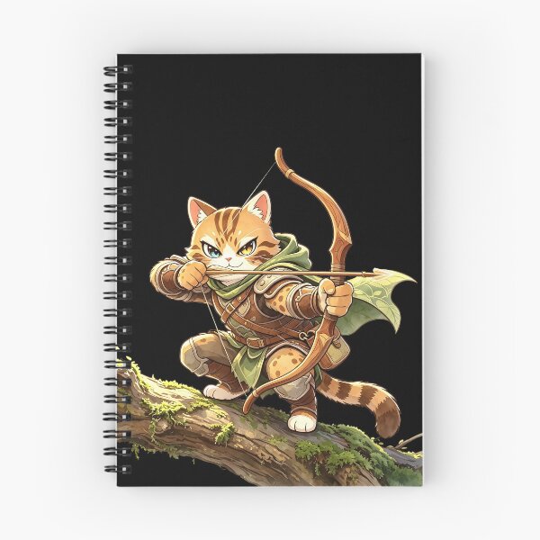 Item preview, The Forest Ranger - Cute Felis Nigripes Archer Warrior designed and sold by ABYSSLAB.