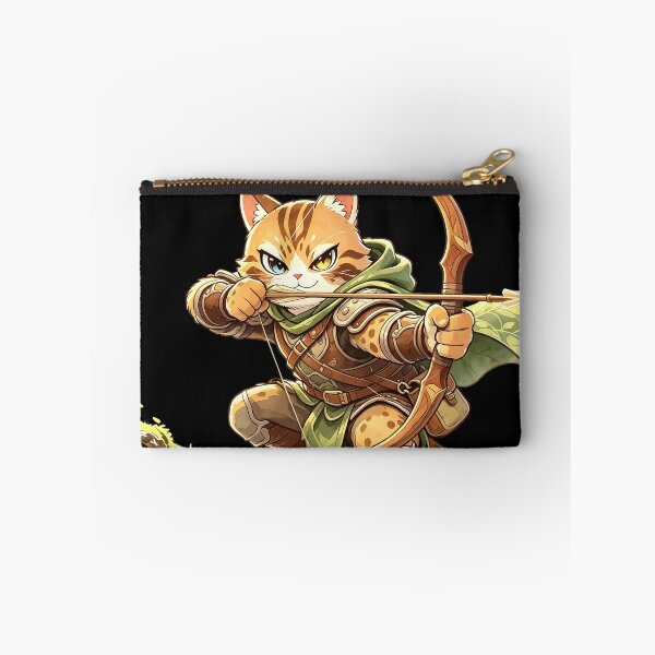 Item preview, The Forest Ranger - Cute Felis Nigripes Archer Warrior designed and sold by ABYSSLAB.