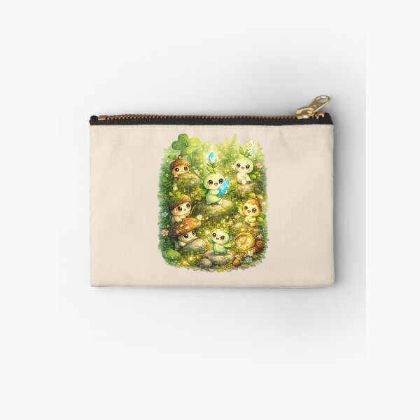 Item preview, Tiny Forest Adventure – Whimsical Woodland Explorers Gaming Art designed and sold by annenambiro.