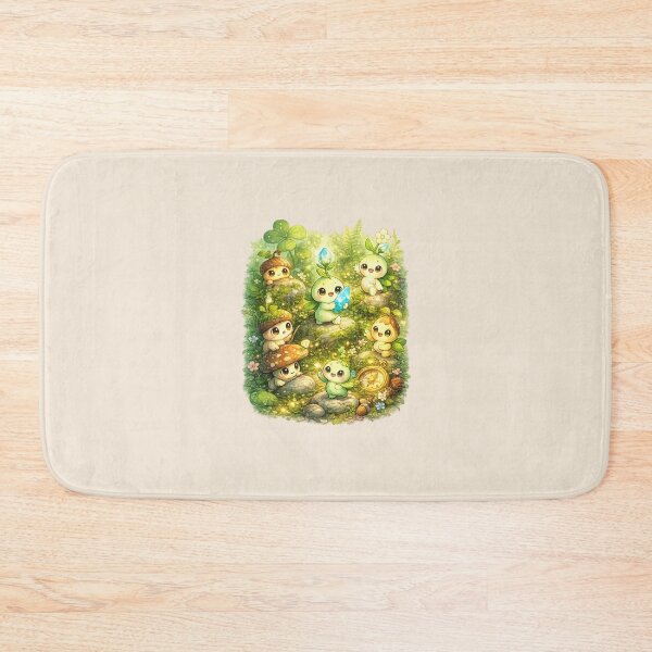Item preview, Tiny Forest Adventure – Whimsical Woodland Explorers Gaming Art designed and sold by annenambiro.