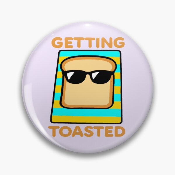 Item preview, Getting Toasted - Sunbathing Toast designed and sold by Regal Rev.