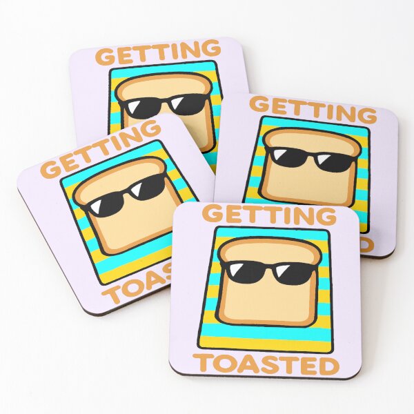 Item preview, Getting Toasted - Sunbathing Toast designed and sold by Regal Rev.