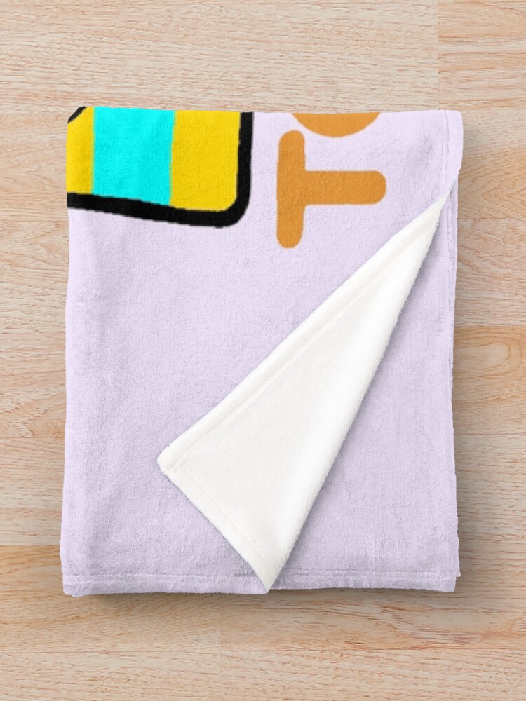Thumbnail 3 of 6, Throw Blanket, Getting Toasted - Sunbathing Toast designed and sold by ReviloIsFree.