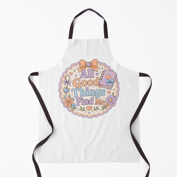 Item preview, All Good Things Find Me – Pastel Positive Affirmation designed and sold by Chaotically Cutee.