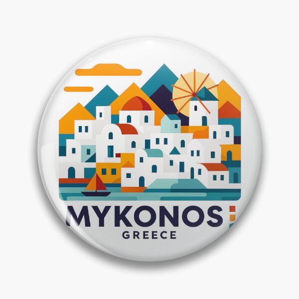 Item preview, Mykonos Greece designed and sold by OzzFrequency.