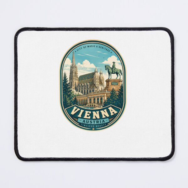Item preview, City Of Music & Heritage Vienna Austria Timeless Beauty European Travel Souvenir designed and sold by Simsimah26Parks.