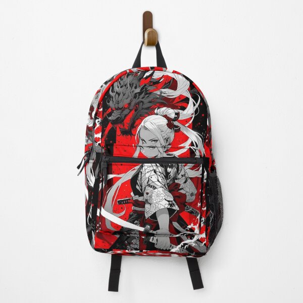 Item preview, Crimson Dragon Samurai Anime Inspired Warrior Fantasy Art designed and sold by Dyan4.