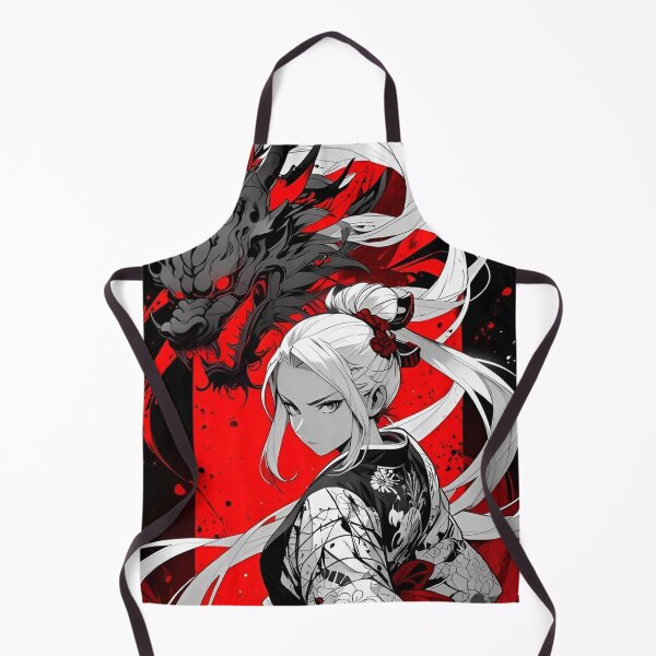 Item preview, Crimson Dragon Samurai Anime Inspired Warrior Fantasy Art designed and sold by Dyan4.