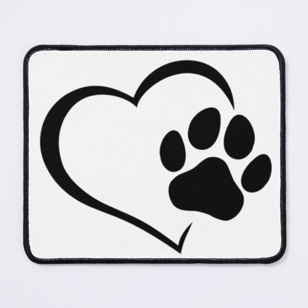 Item preview, Dog / Cat / paw / heart / love designed and sold by Creative T-shirts.