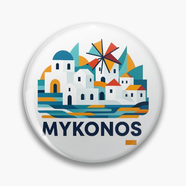Item preview, Mykonos Greece designed and sold by OzzFrequency.