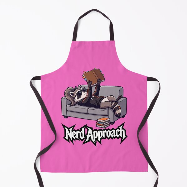 Item preview, Relaxed Bookworm Raccoon, Serious About Reading designed and sold by NerdApproach.