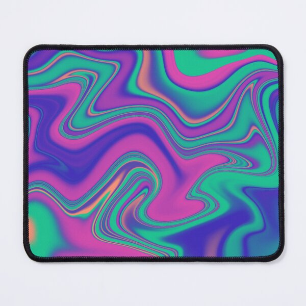 Item preview, Neon Liquid Waves Abstract Background designed and sold by Happyabstract.