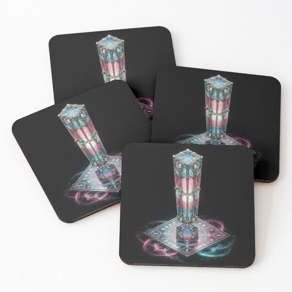 Item preview, Trans Pride Magic Obelisk Ritual Pillar designed and sold by Owcomm.