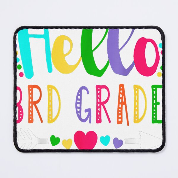 Item preview, Cute Heart Hello 3rd Grade First Day Back To School Teachers designed and sold by Balggonech.